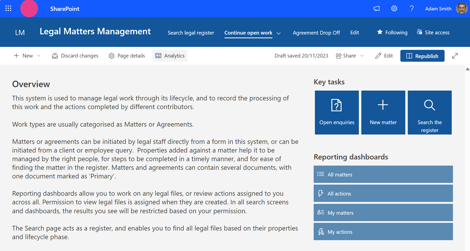 Agreement Manager 1